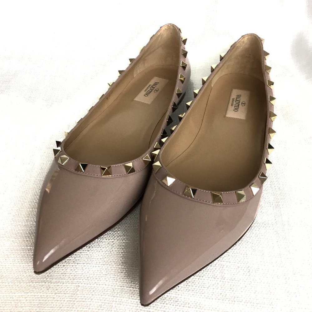Brand New, Valentino Rockstud Ballerina, Size 40
